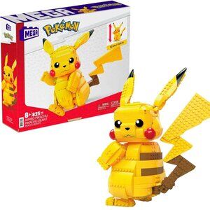 NEW MEGA Pokémon Jumbo Pikachu Building Set | 806 Pieces | 12” Tall